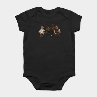 From Dusk Till Dawn: a Minister, Vet, Gecko & Sex Machine Walk Into A Bar Baby Bodysuit